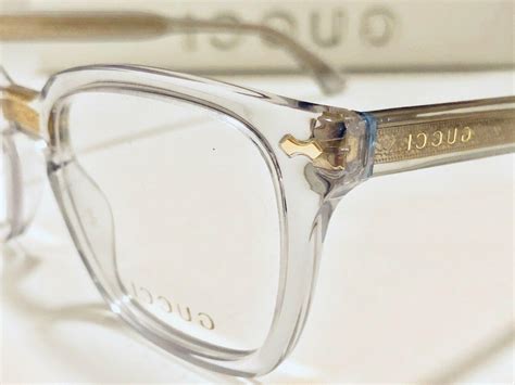 gucci clear reading glasses